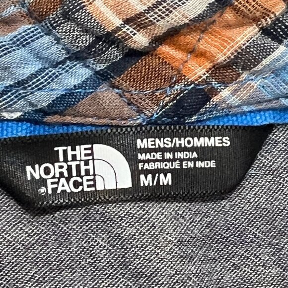 The North Face Button Up Shirt Men Medium Bagley Plaid Short Sleeve‎ Gorpcore - Picture 3 of 6